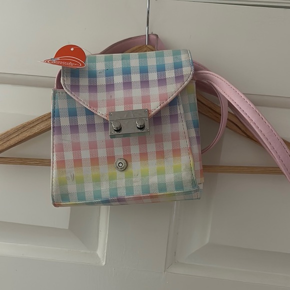 wonder nation Other - Wonder Nation Pink and Blue Plaid Backpack
